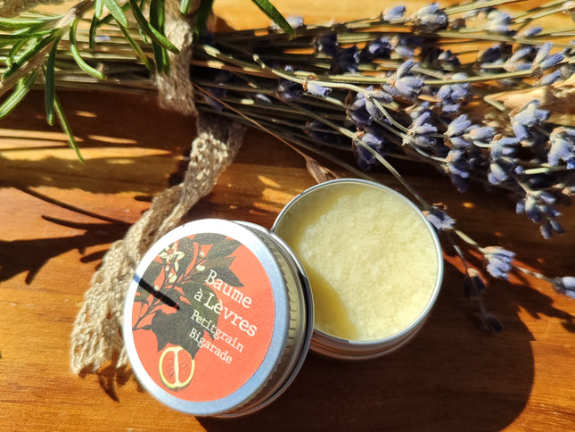 Baume à lèvres karité et bigarade